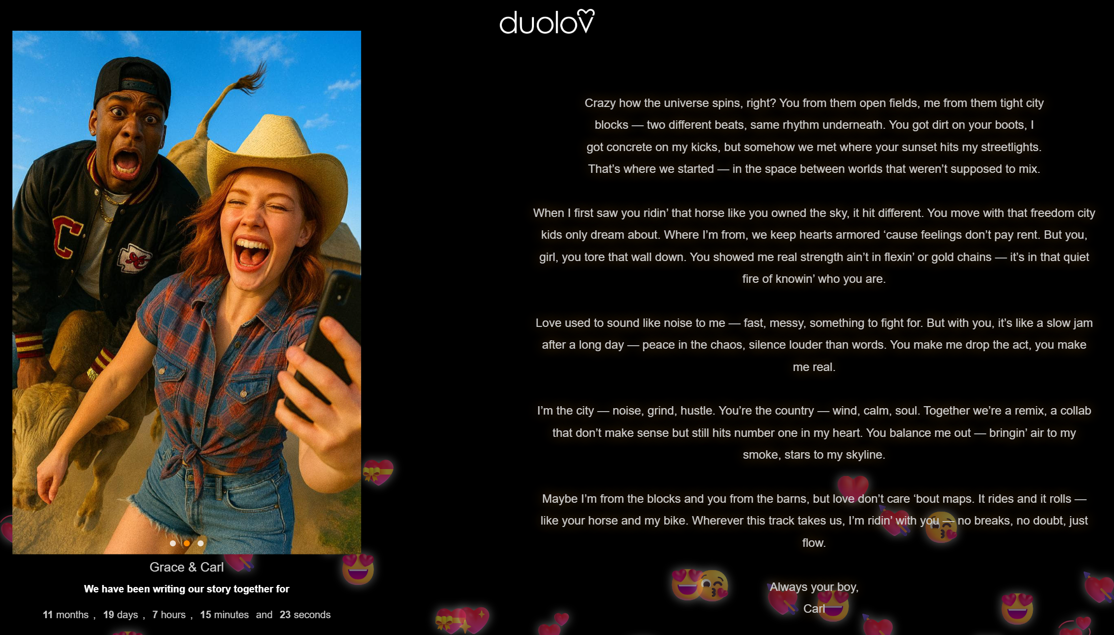 Sample preview of the Basic plan